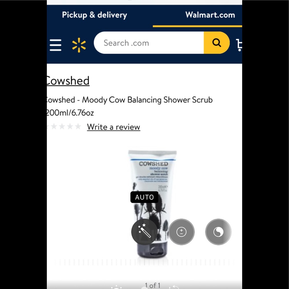 Cowshed‎ moody cow balancing scrub